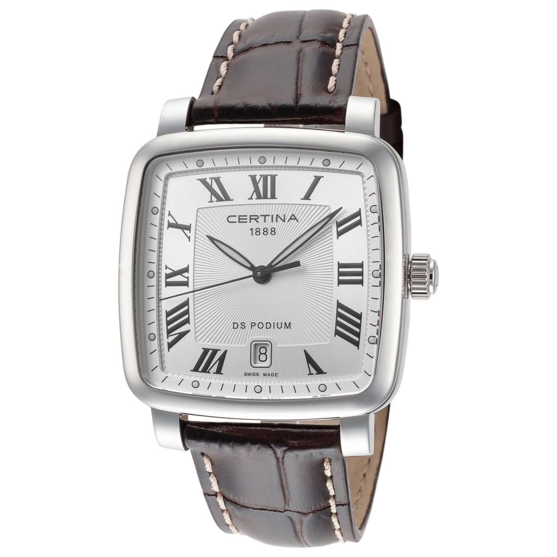Front view of Certina DS Podium Unisex Quartz Watch C0255101603301