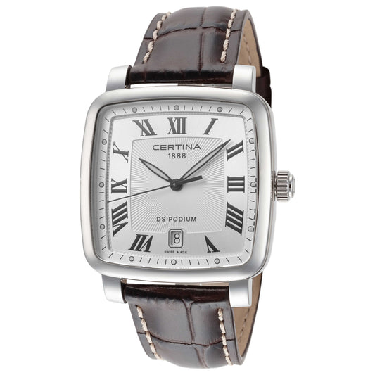 Front view of Certina DS Podium Unisex Quartz Watch C0255101603301