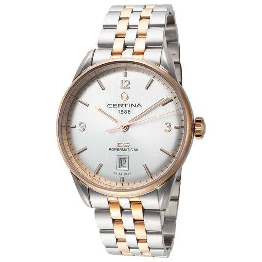 Front view of Certina DS Powermatic Men's Automatic Watch C0264072203700