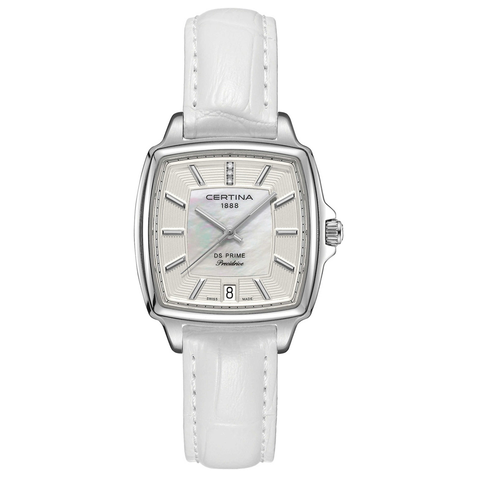Front view of Certina DS Prime Women's Swiss Quartz (Battery-Powered) Watch C028-310-16-116-00