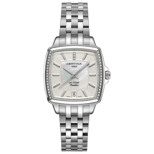 Front view of Certina DS Prime Women's Swiss Quartz (Battery-Powered) Watch C028-310-61-116-00