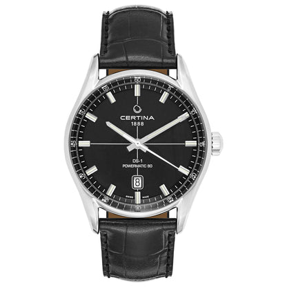 Front view of Certina DS 1 Men's Automatic Watch C029-407-16-051-00