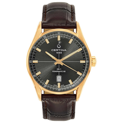 Front view of Certina DS 1 Men's Automatic Watch C029-407-36-081-00