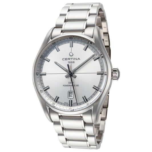 Front view of Certina DS-1 Powermatic Men's Automatic Watch C0294071103100