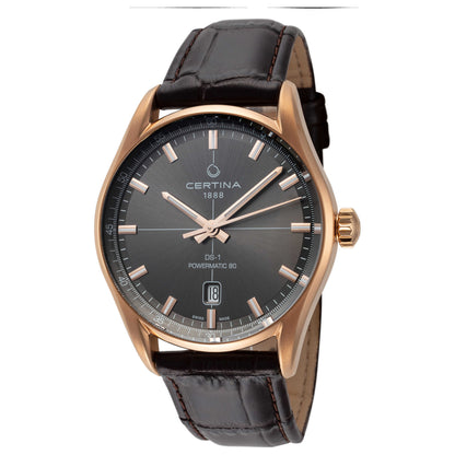 Front view of Certina DS-1 Powermatic Men's Automatic Watch C0294073608100