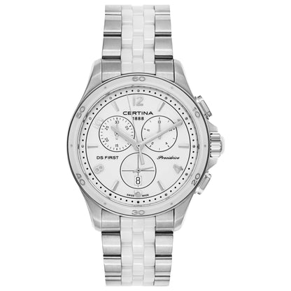 Front view of Certina DS First Women's Swiss Quartz (Battery-Powered) Watch C030-217-11-017-00