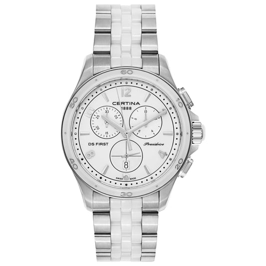 Front view of Certina DS First Women's Swiss Quartz (Battery-Powered) Watch C030-217-11-017-00