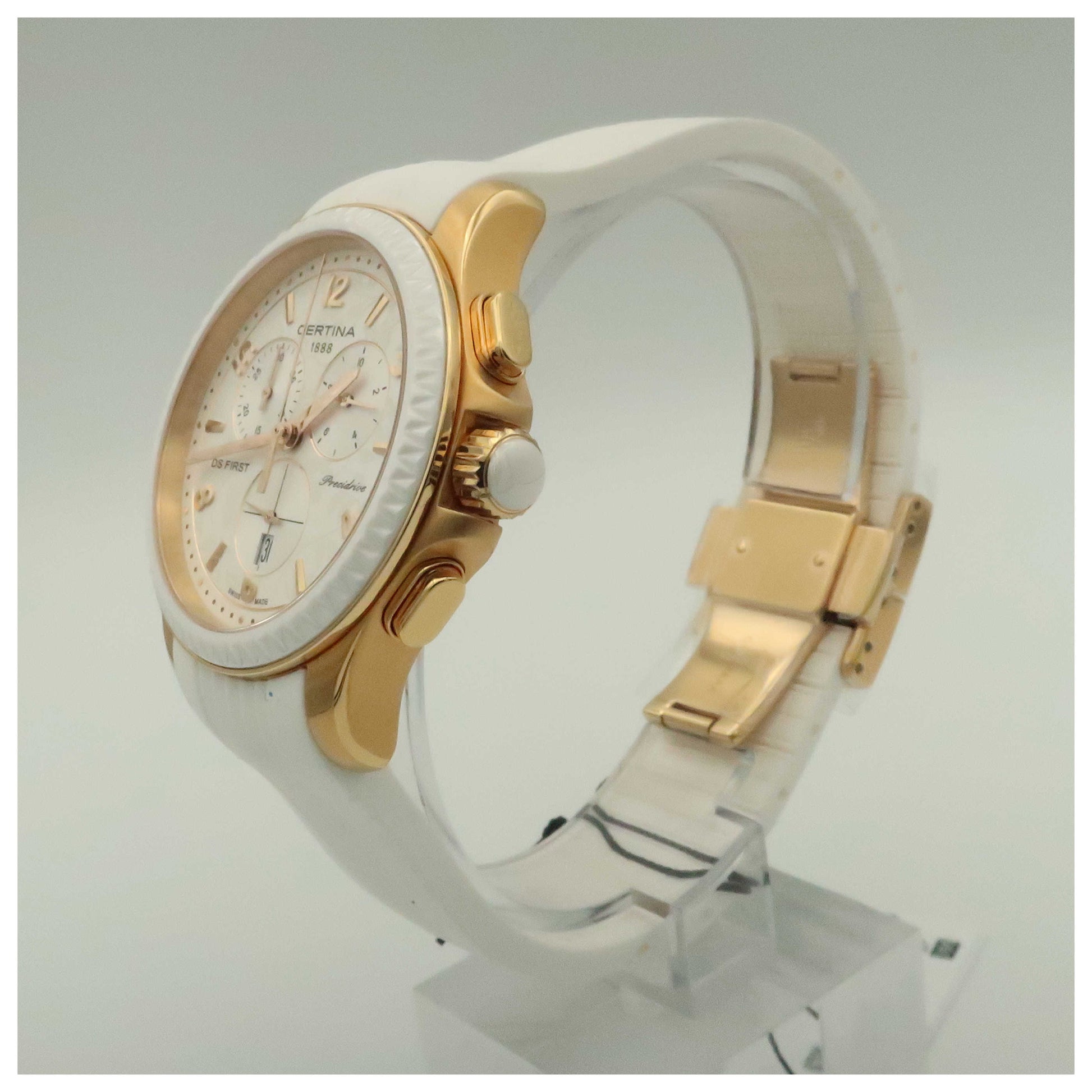 Certina DS First Women's Swiss Quartz (Battery-Powered) Watch C030-217-37-03700-PO - Image #4