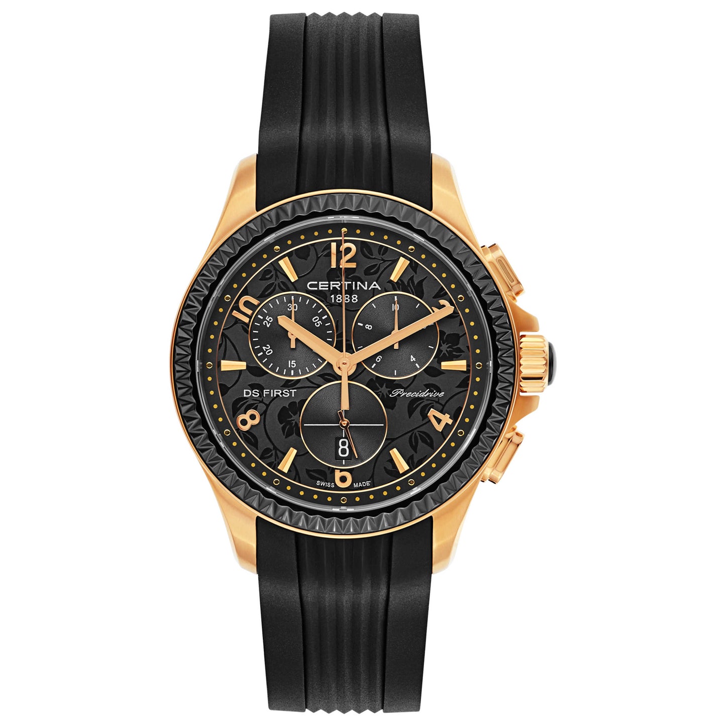 Front view of Certina DS First Women's Swiss Quartz (Battery-Powered) Watch C030-217-37-057-00