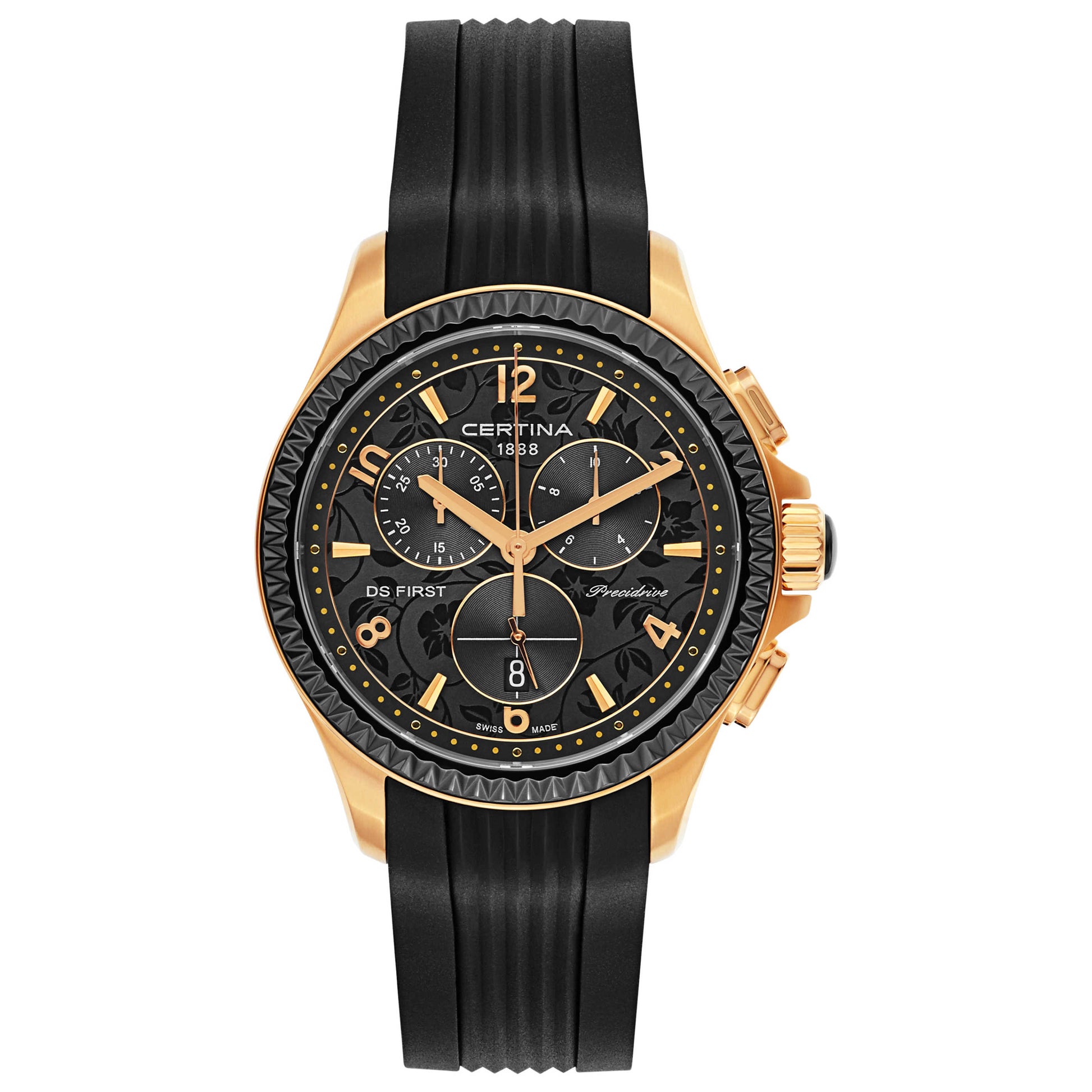 Front view of Certina DS First Women's Swiss Quartz (Battery-Powered) Watch C030-217-37-057-00