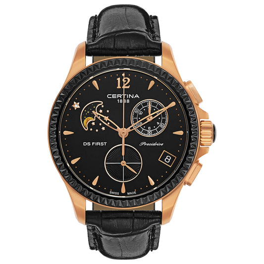 Front view of Certina DS First Women's Swiss Quartz (Battery-Powered) Watch C030-250-36-056-00