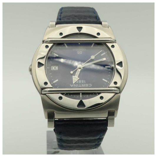 Front view of Certina DS Cascadeur Men's Swiss Quartz (Battery-Powered) Watch C115-8000-42-59-PO