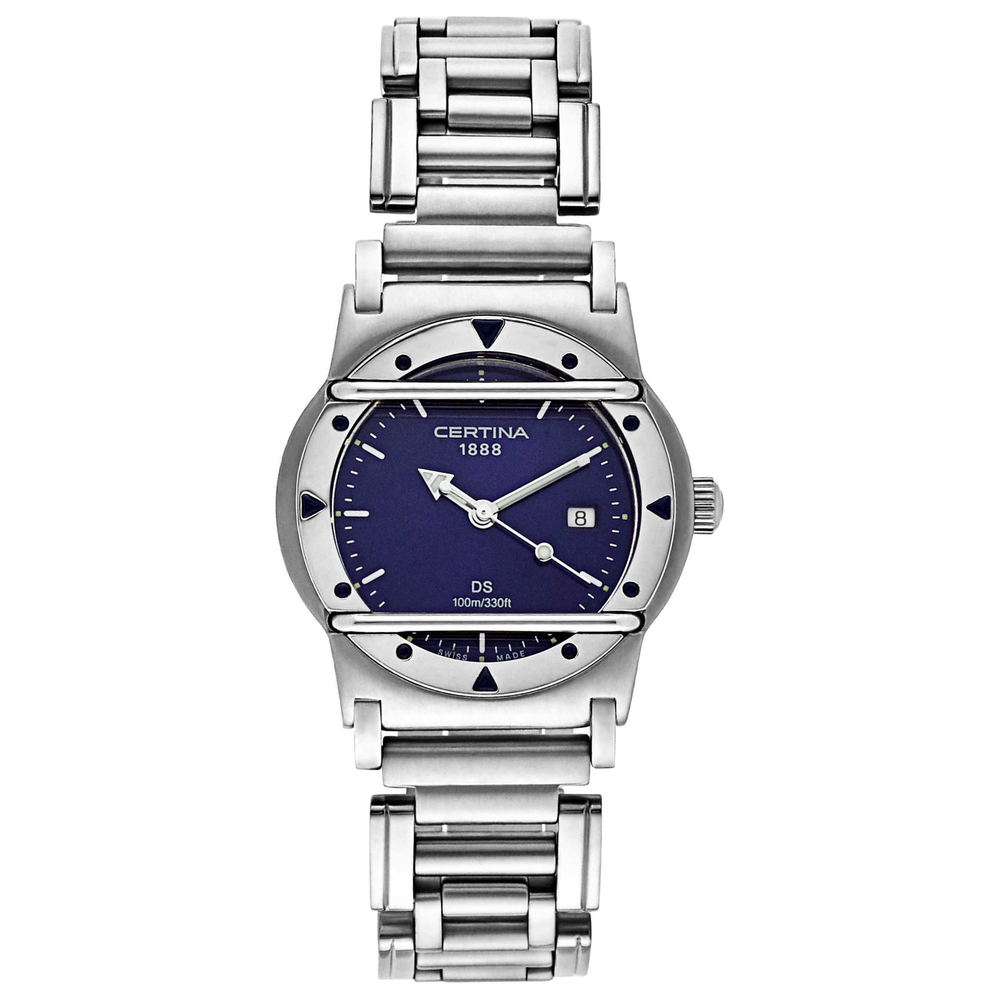 Front view of Certina DS Cascadeur Women's Swiss Quartz (Battery-Powered) Watch C129-8100-42-59