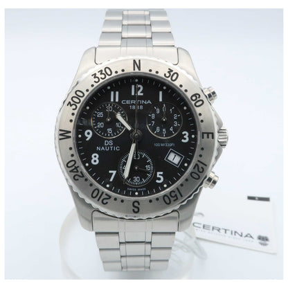 Front view of Certina DS Nautic Men's Swiss Quartz (Battery-Powered) Watch C542-7118-42-69-SDV