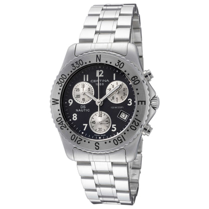 Front view of Certina DS Nautic Men's Quartz Watch C54271184252