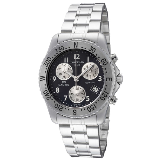 Front view of Certina DS Nautic Men's Quartz Watch C54271184252