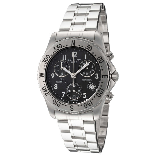 Front view of Certina DS Nautic Men's Quartz Watch C54271184269