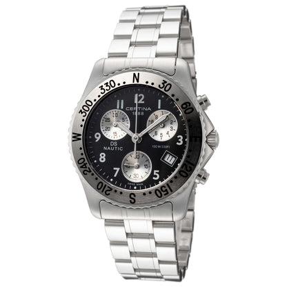 Front view of Certina DS Nautic Men's Quartz Watch C54271184292