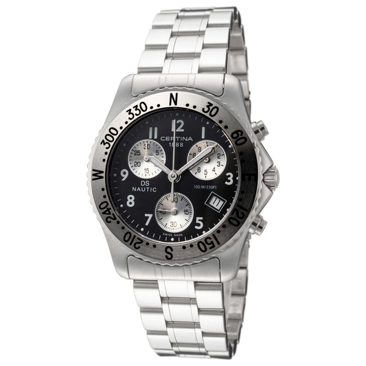 Front view of Certina DS Nautic Men's Quartz Watch C54271184292