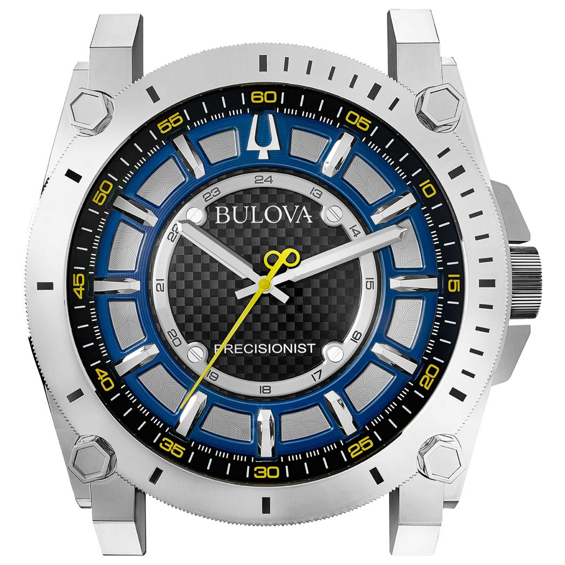 Front view of Bulova Precisionist Unisex Clock C9888