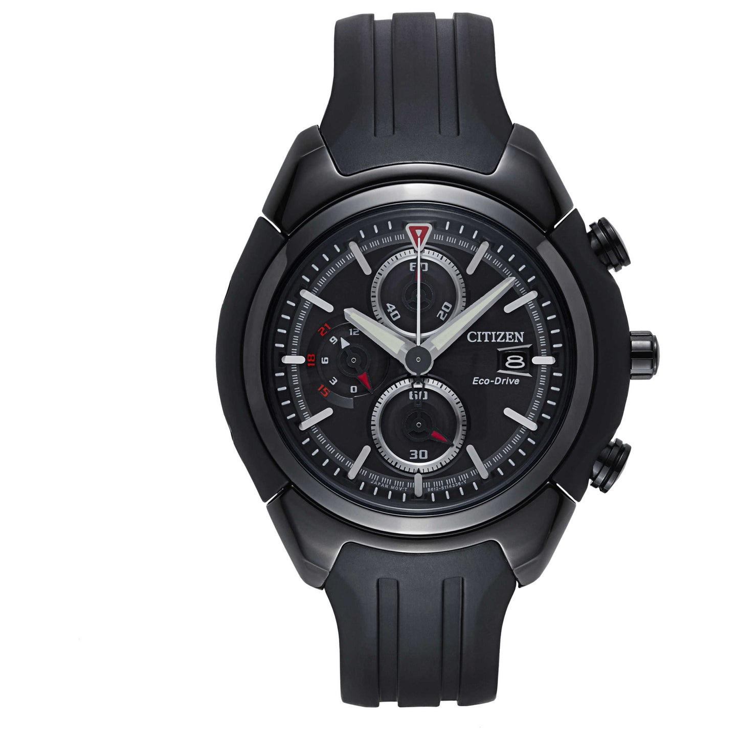 Front view of Citizen Eco-Drive Men's Solar Powered Quartz Eco-Drive Watch CA0285-01E