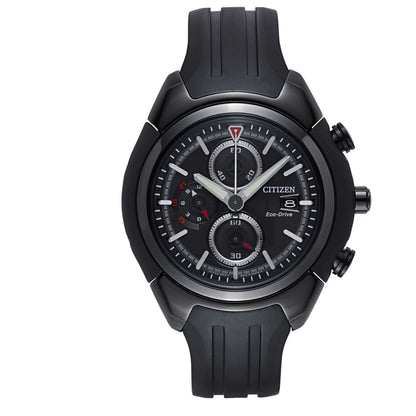 Front view of Citizen Eco-Drive Men's Solar Powered Quartz Eco-Drive Watch CA0285-01E