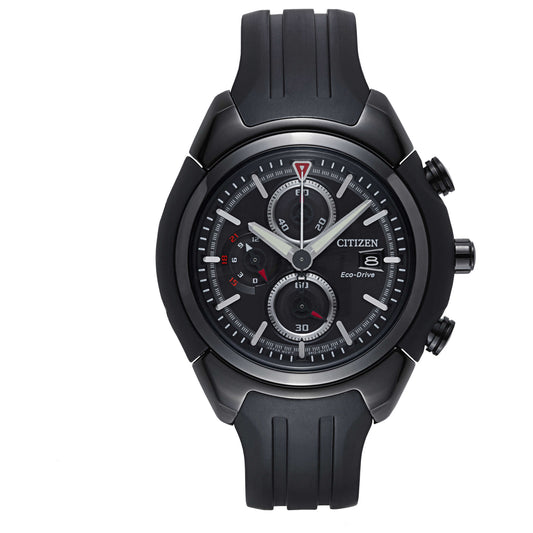 Front view of Citizen Eco-Drive Men's Solar Powered Quartz Eco-Drive Watch CA0285-01E