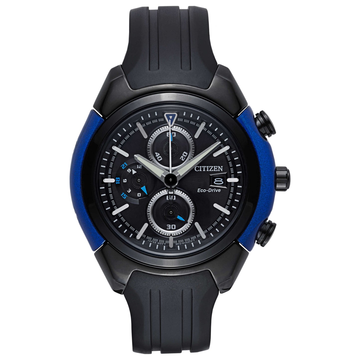 Front view of Citizen Eco-Drive Men's Solar Powered Quartz Eco-Drive Watch CA0288-02E