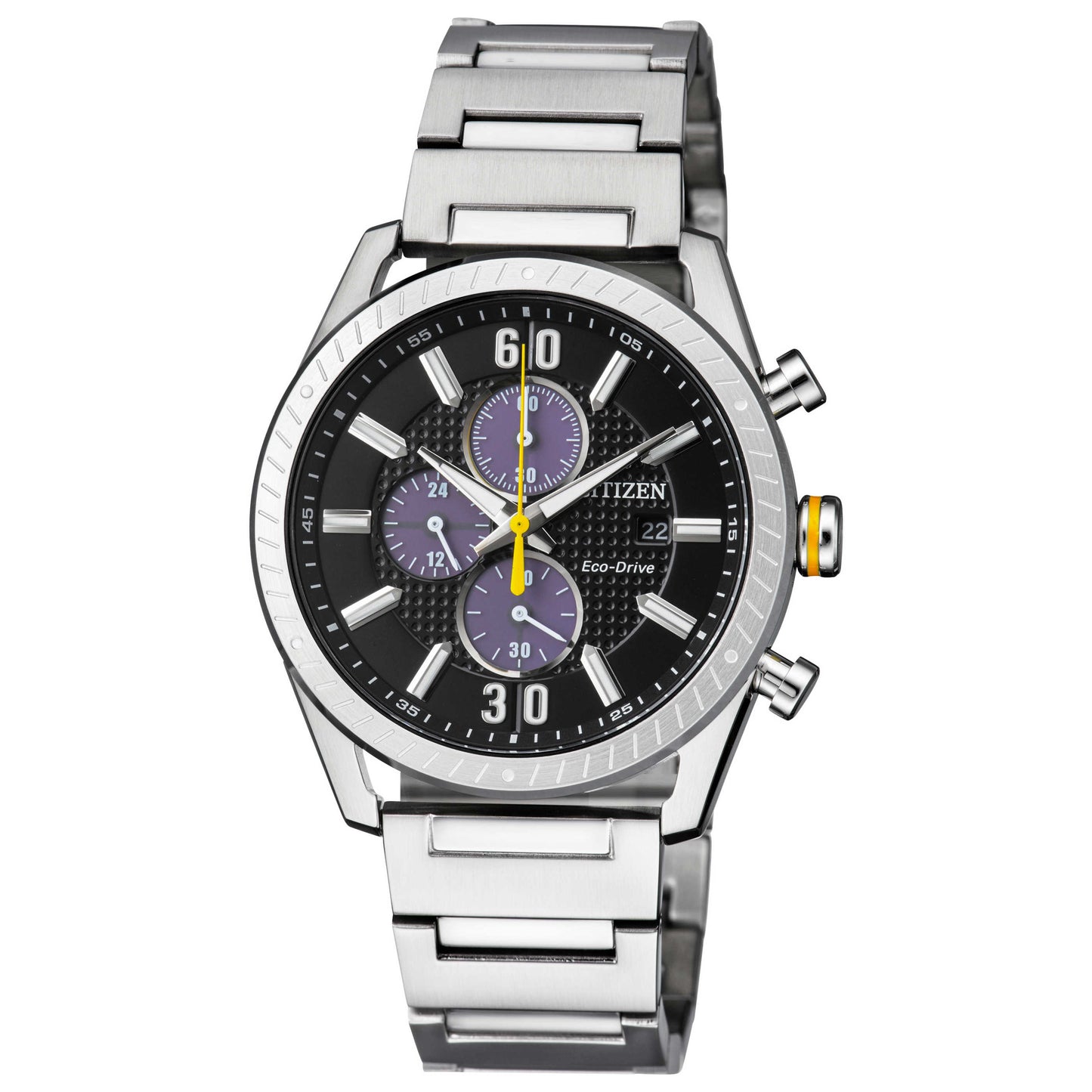Front view of Citizen CTO Men's Solar Watch CA0660-54E