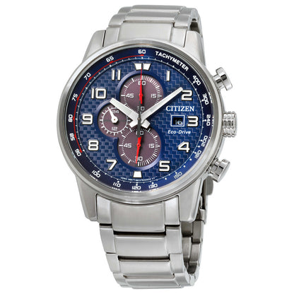 Front view of Citizen Primo Men's Solar Powered Quartz Eco-Drive Watch CA0680-57L