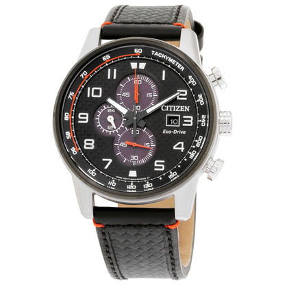 Front view of Citizen Primo Men's Solar Watch CA0681-03E