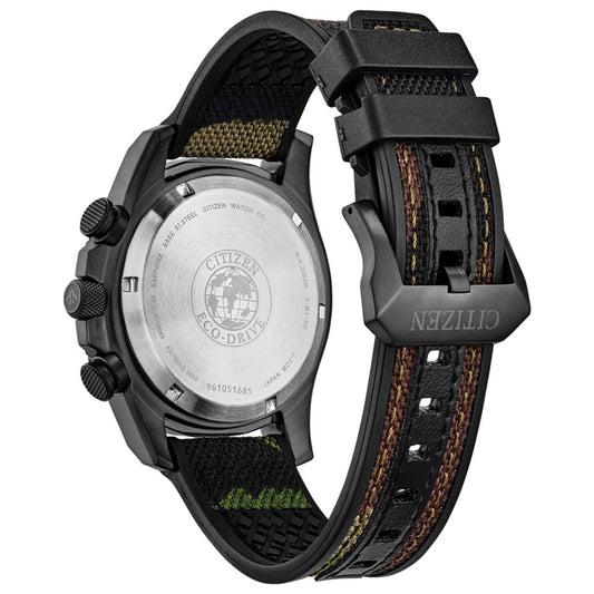 Back view of Citizen Promaster Tough Men's Solar Watch CA0727-12E