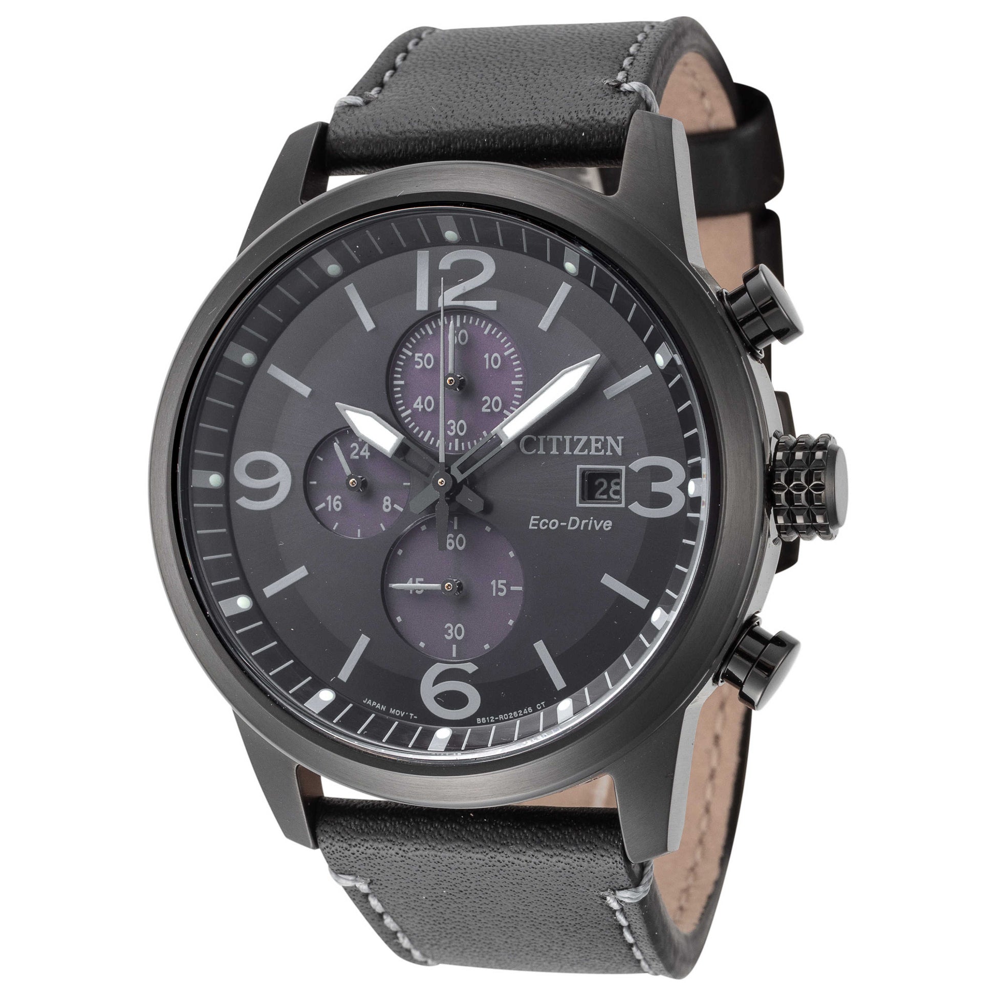 Front view of Citizen Chrono Urban Men's Solar Watch CA0745-29E