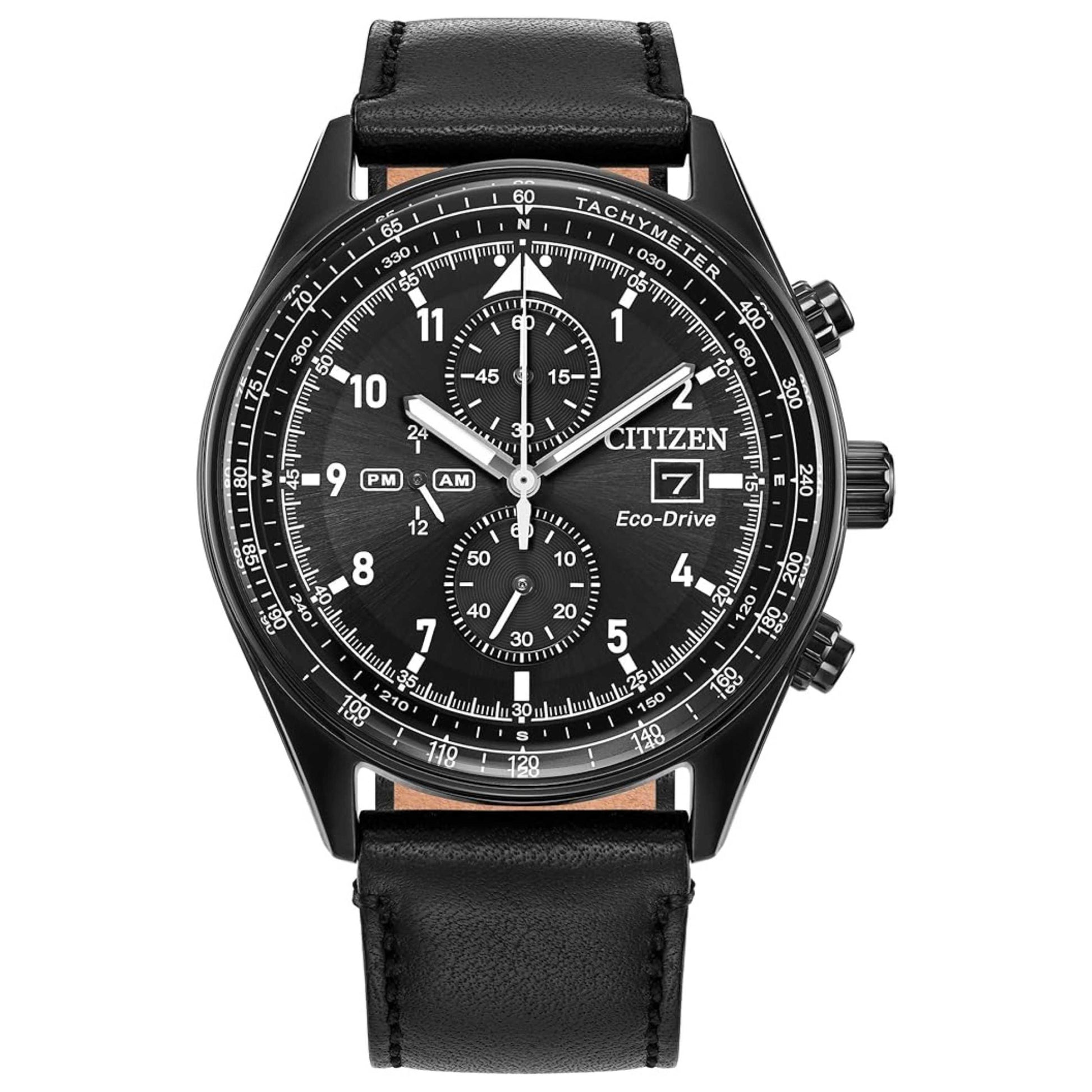 Front view of Citizen Weekender Men's Quartz Watch CA0775-01E