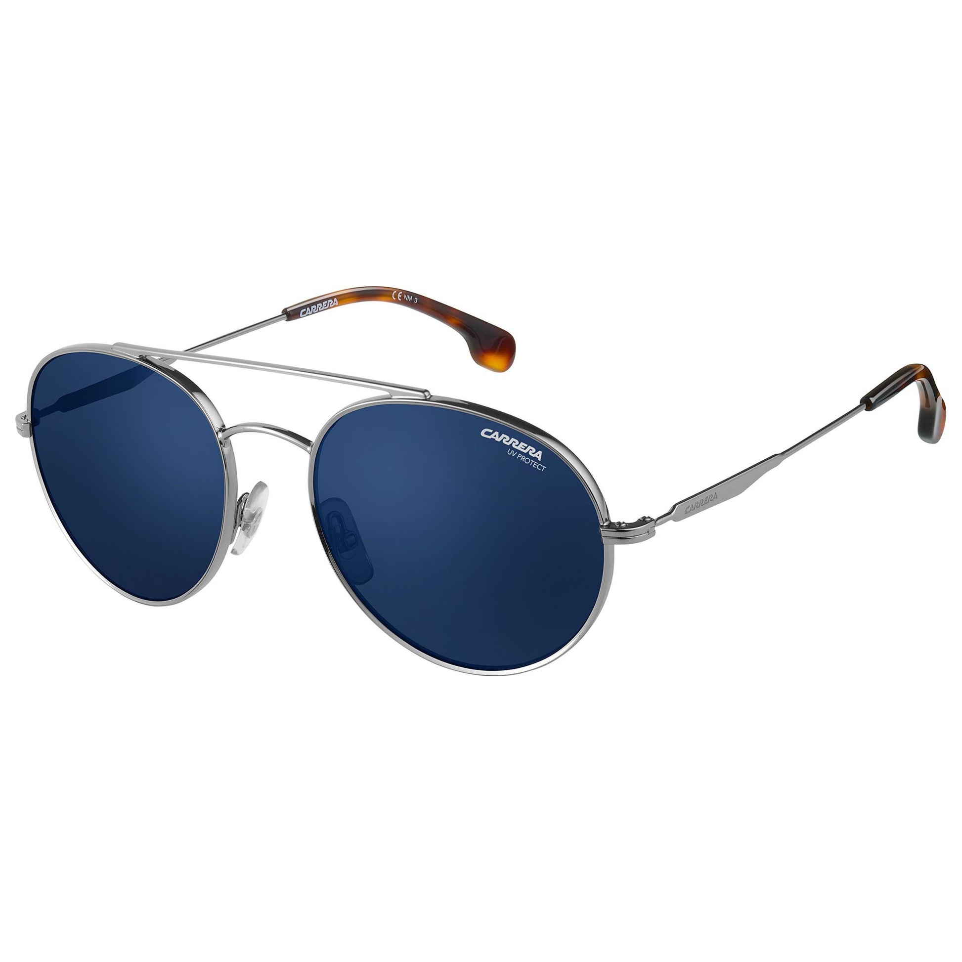 Front view of Carrera 131s Men's Sunglasses CA131S-06LB-KU