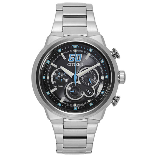 Front view of Citizen Eco-Drive Men's Solar Powered Quartz Eco-Drive Watch CA4130-56E