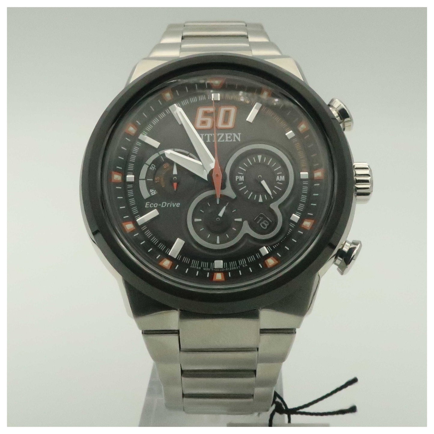 Front view of Citizen Eco-Drive Men's Solar Powered Quartz Eco-Drive Watch CA4134-55E-SDV