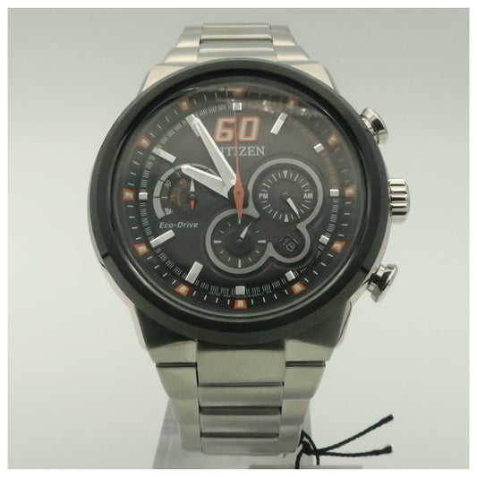 Front view of Citizen Eco-Drive Men's Solar Powered Quartz Eco-Drive Watch CA4134-55E-SDV