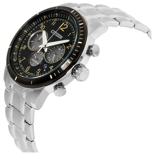 Citizen BRYCEN Men's Solar Powered Quartz Eco-Drive Watch CA4358-58E - Image #2