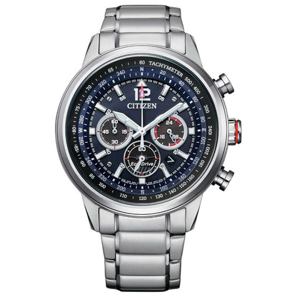 Front view of Citizen Star Wars Men's Solar Powered Quartz Eco-Drive Watch CA4478-56L
