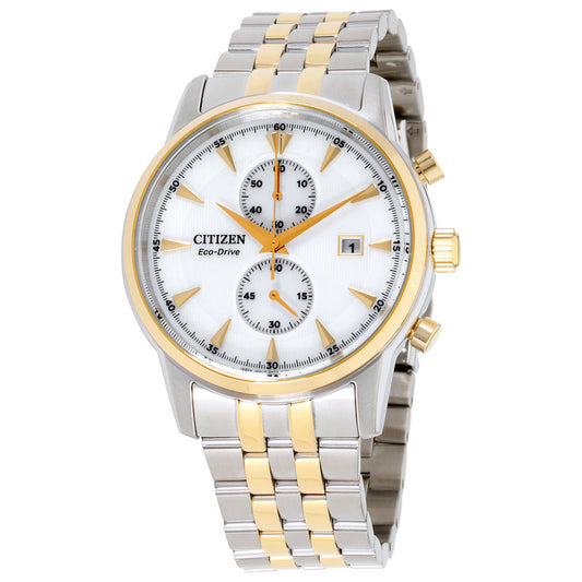 Front view of Citizen Corso Men's Solar Powered Quartz Eco-Drive Watch CA7004-54A