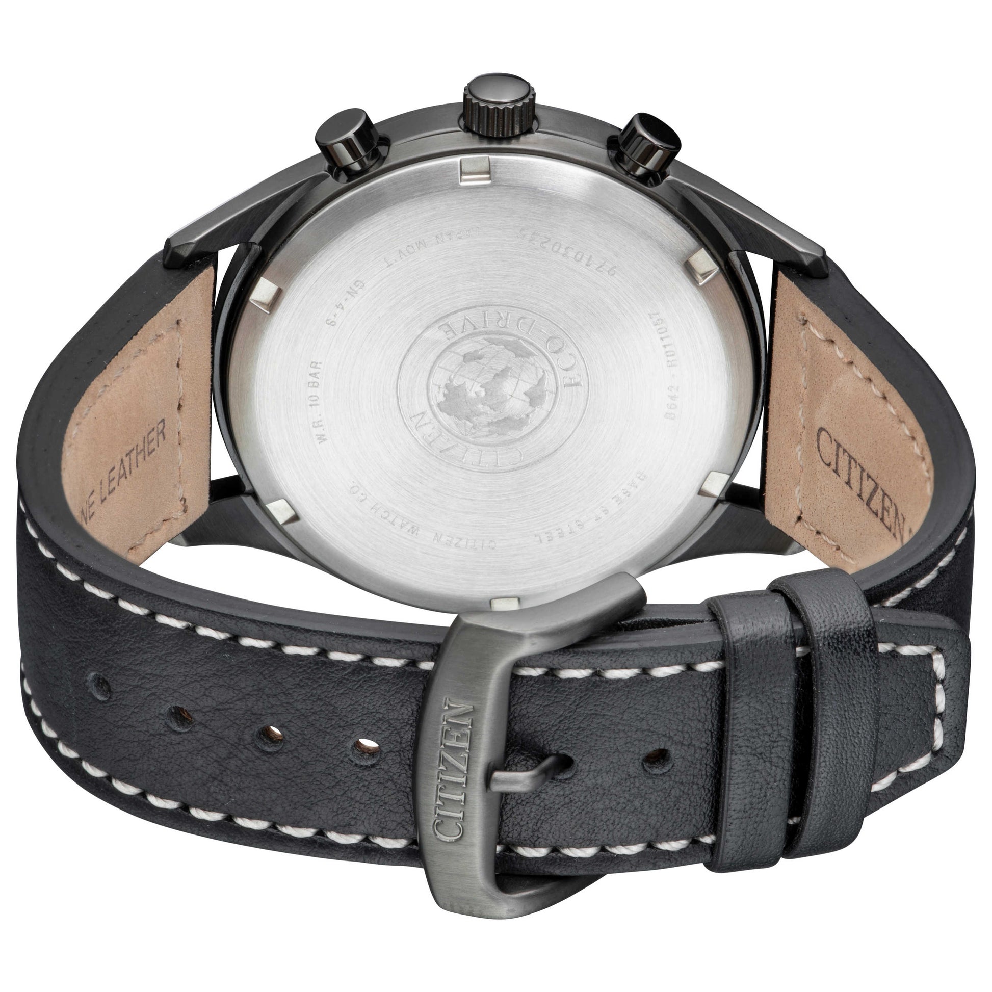 Back view of Citizen Chandler Men's Solar Watch CA7027-08E