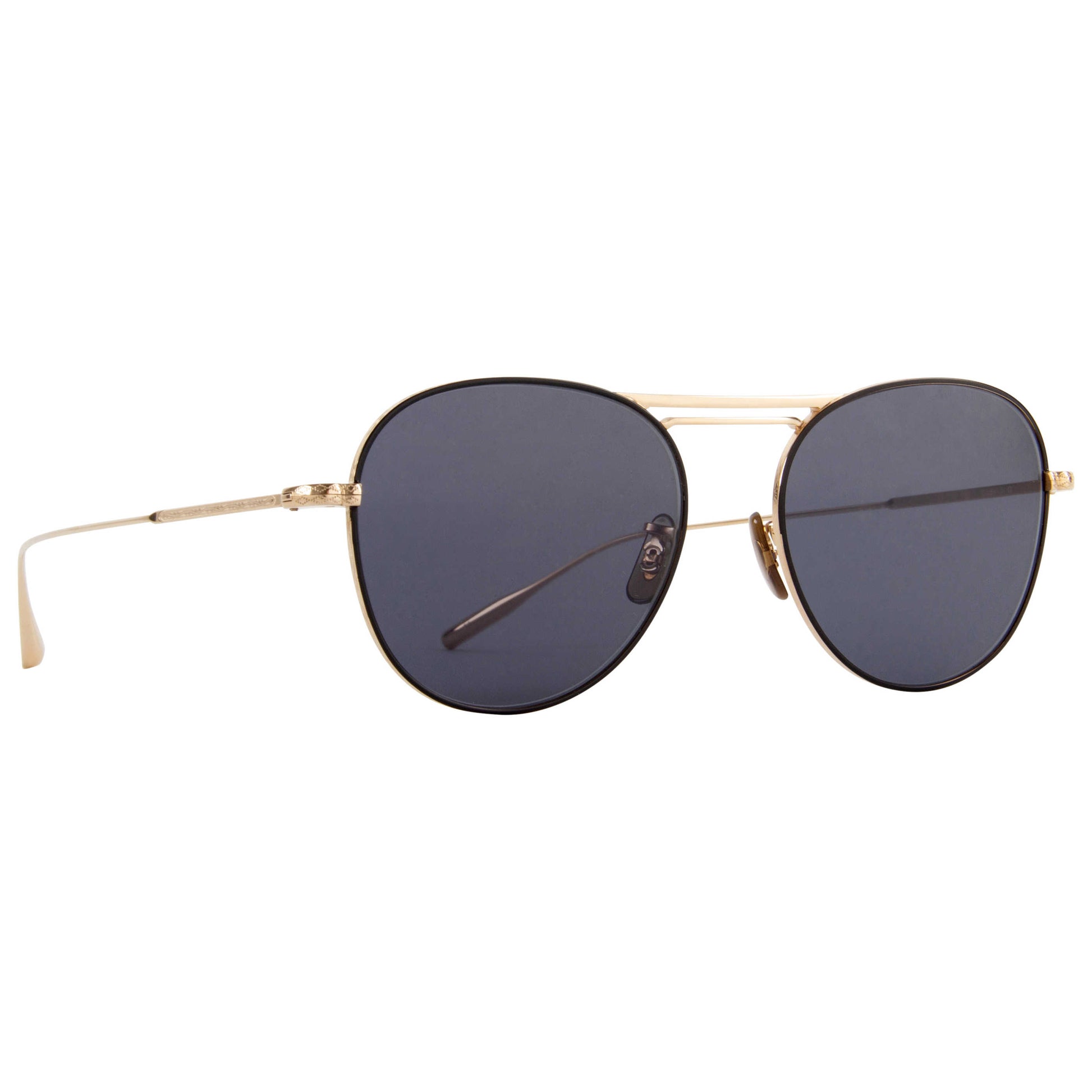 Front view of Oliver Peoples Fashion Men's Sunglasses CADE-GG-BLU-53