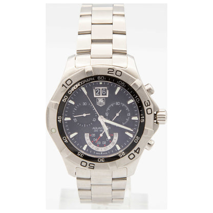 Front view of Tag Heuer Aquaracer Men's Watch CAF101A-BA0821-PO