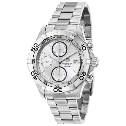 Front view of Tag Heuer Aquaracer Men's Automatic Watch CAF2111-BA0809