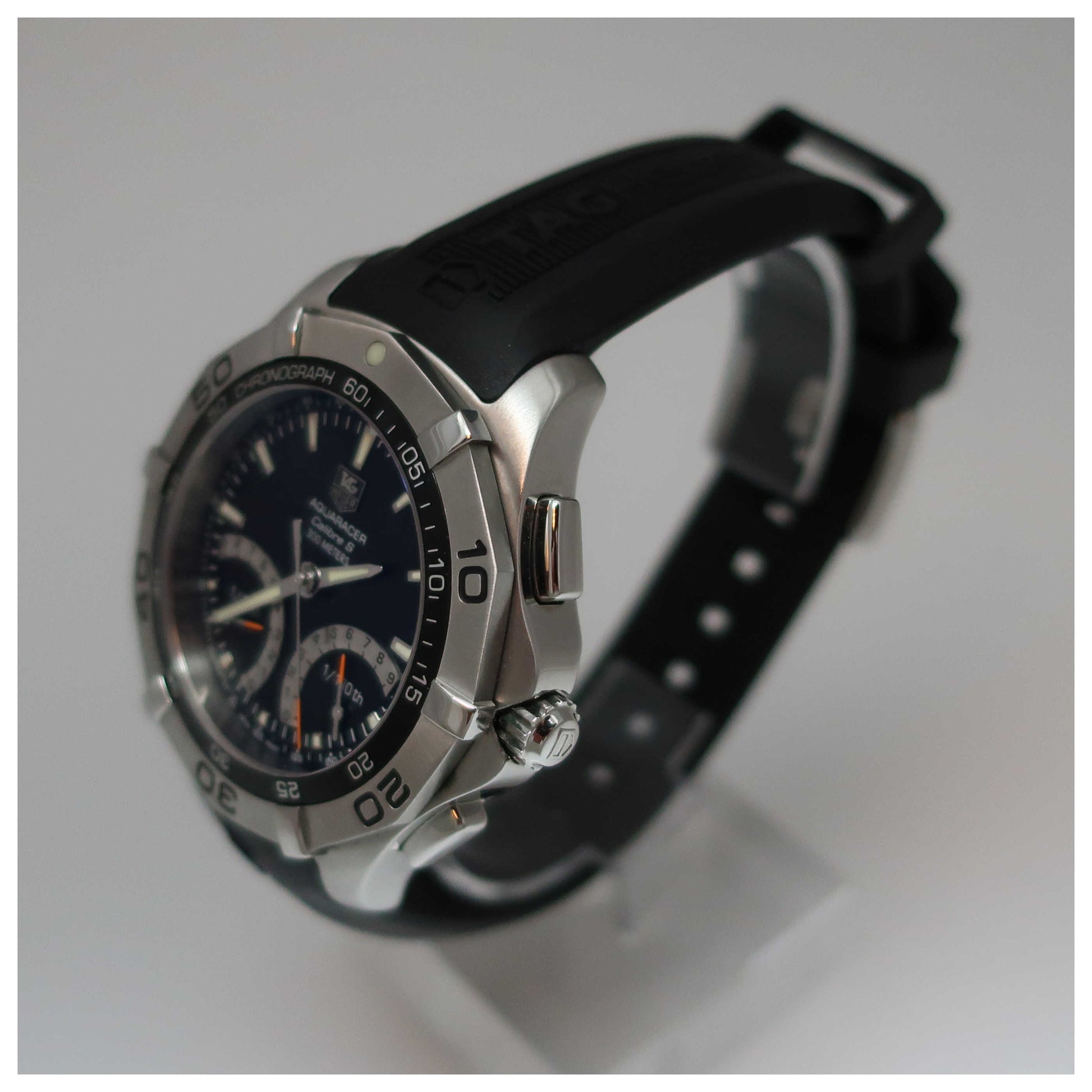 Tag Heuer Aquaracer Men's Swiss Kinetic Powered/Autoquartz Watch CAF7010-FT8011-SD - Image #4