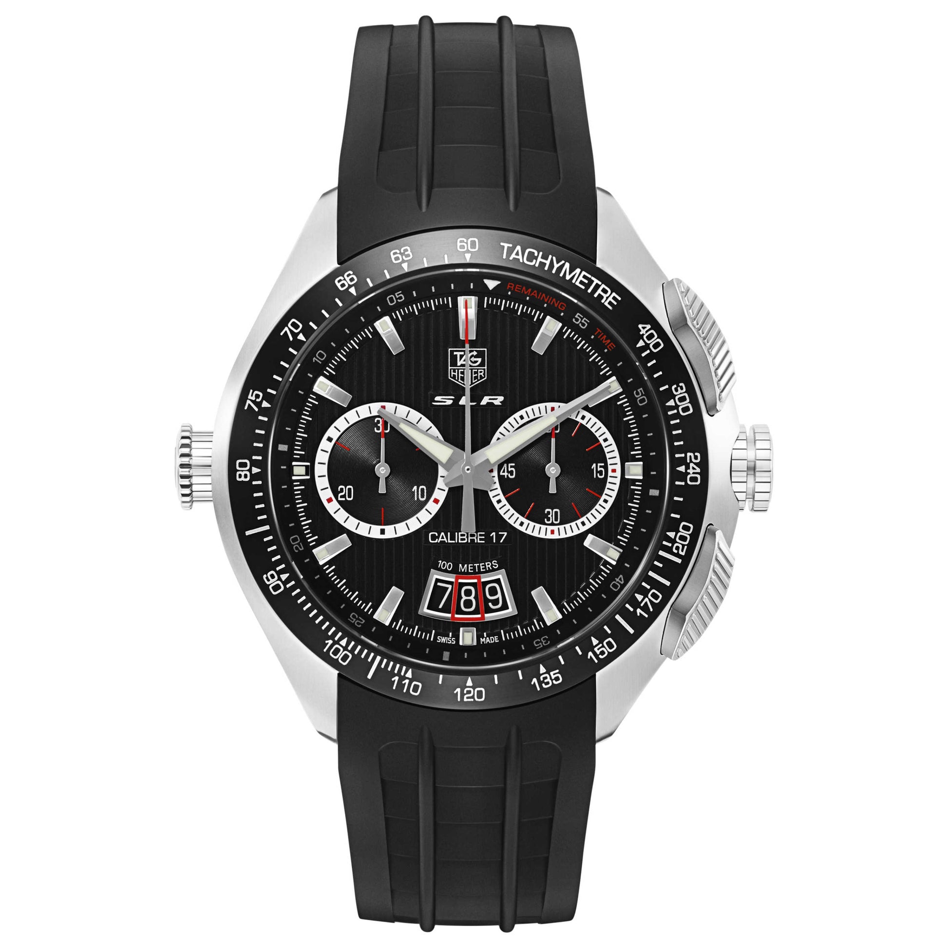 Front view of Tag Heuer SLR Men's Automatic Watch CAG2010-FT6013