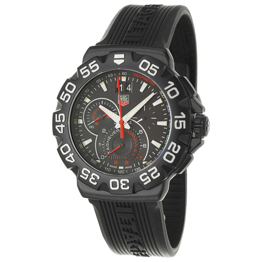 Front view of Tag Heuer Formula 1 Men's Swiss Quartz (Battery-Powered) Watch CAH1012-FT6026