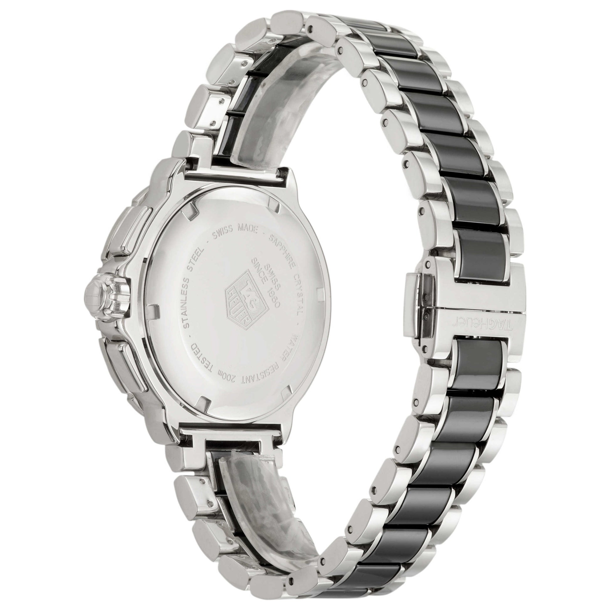 Back view of Tag Heuer Formula 1 Men's Swiss Quartz (Battery-Powered) Watch CAH1210-BA0862