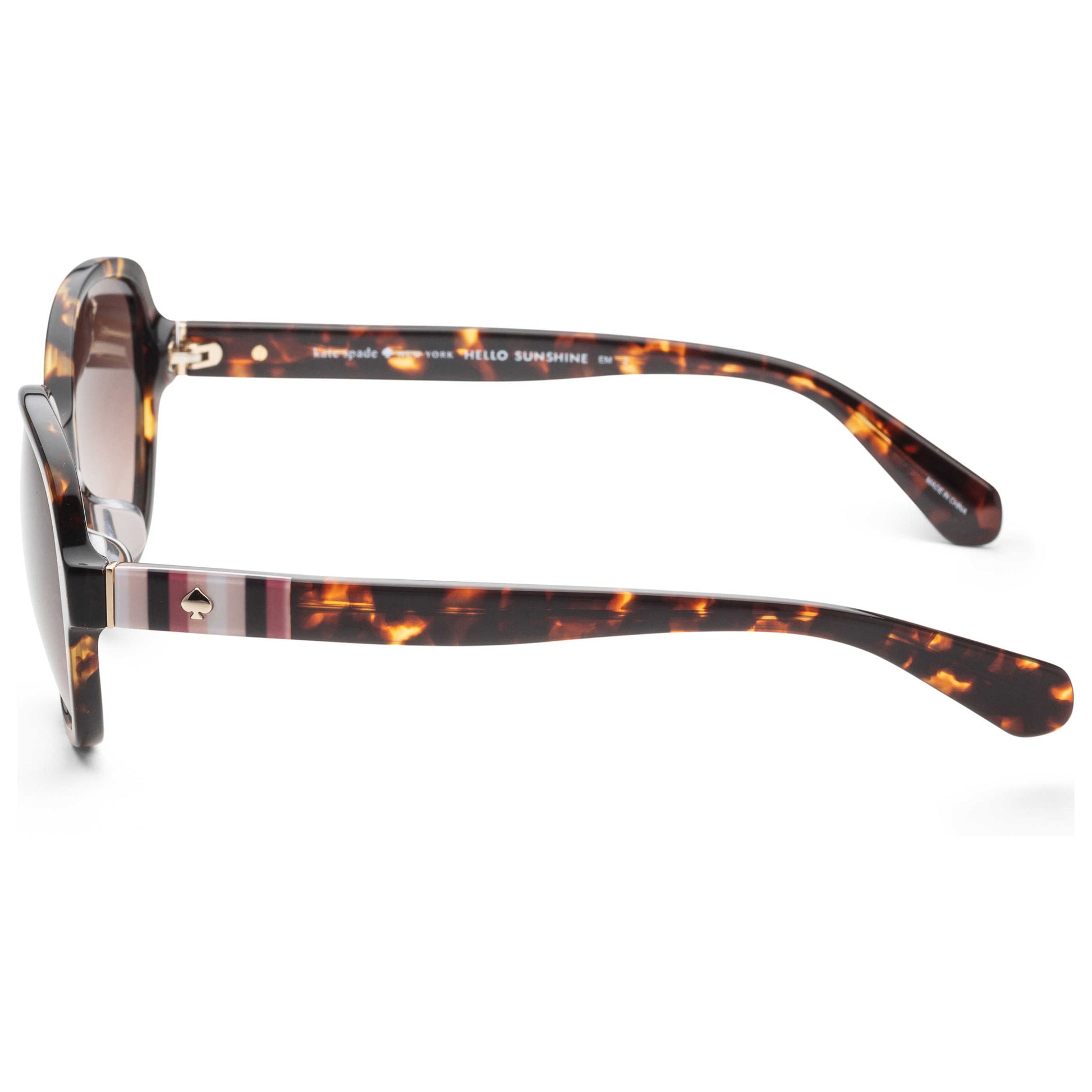 Left view of Kate Spade Cailee Women's Sunglasses CAILEEFS-86-HA